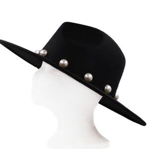 NWT Black Fedora Women’s Hat